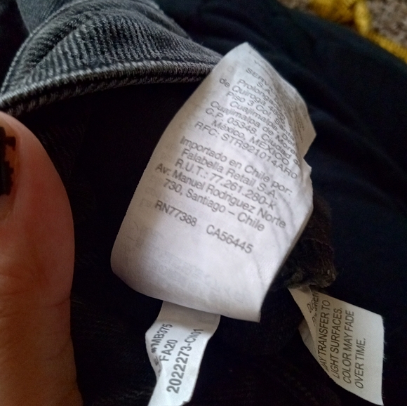 Madewell Women's The Curvy Perfect Vintage Jean Straight Leg Black Size Small 26 - Picture 10 of 12